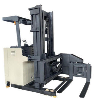 1000 KG Electric Pallet Forklift Narrow Aisle 3 Way Pallet Stacker
