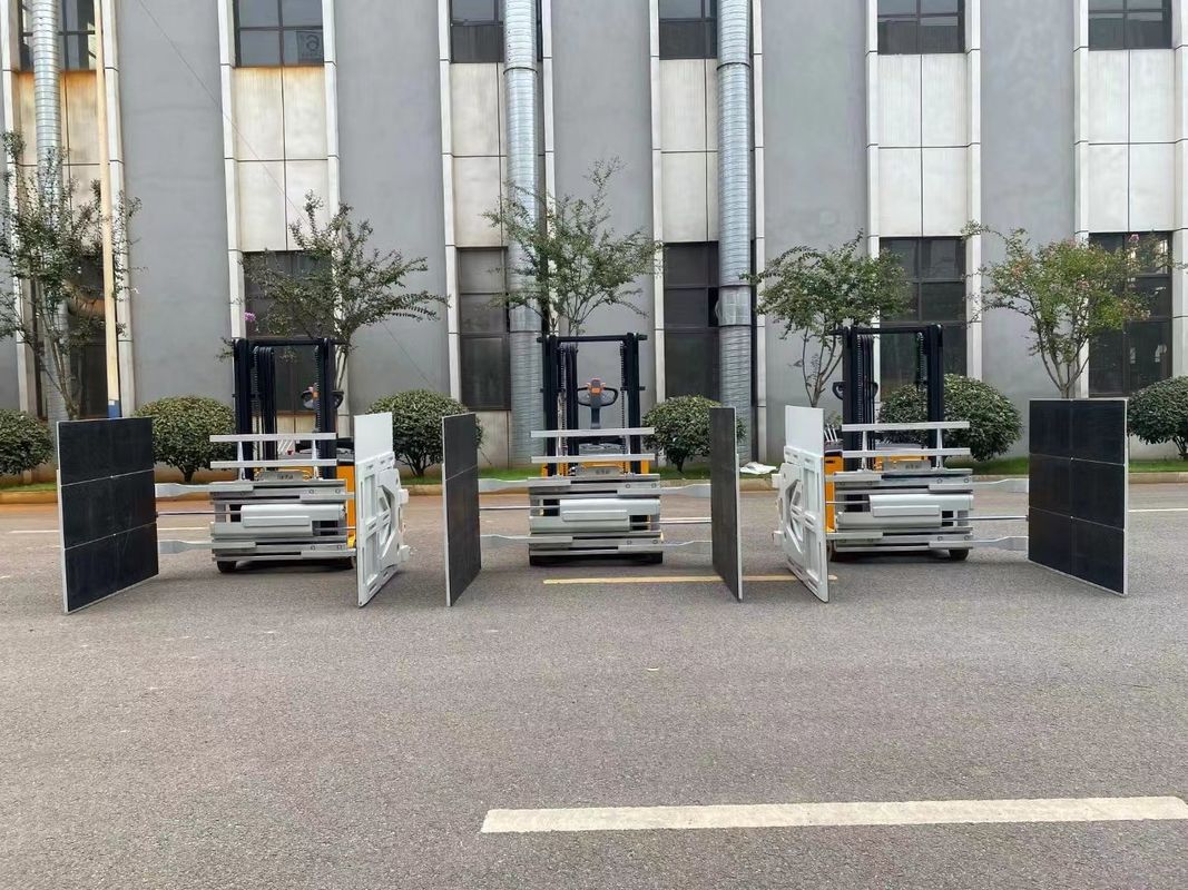 450 KG Double Reach Lift Truck Standing Type Plywood Length 1200mm