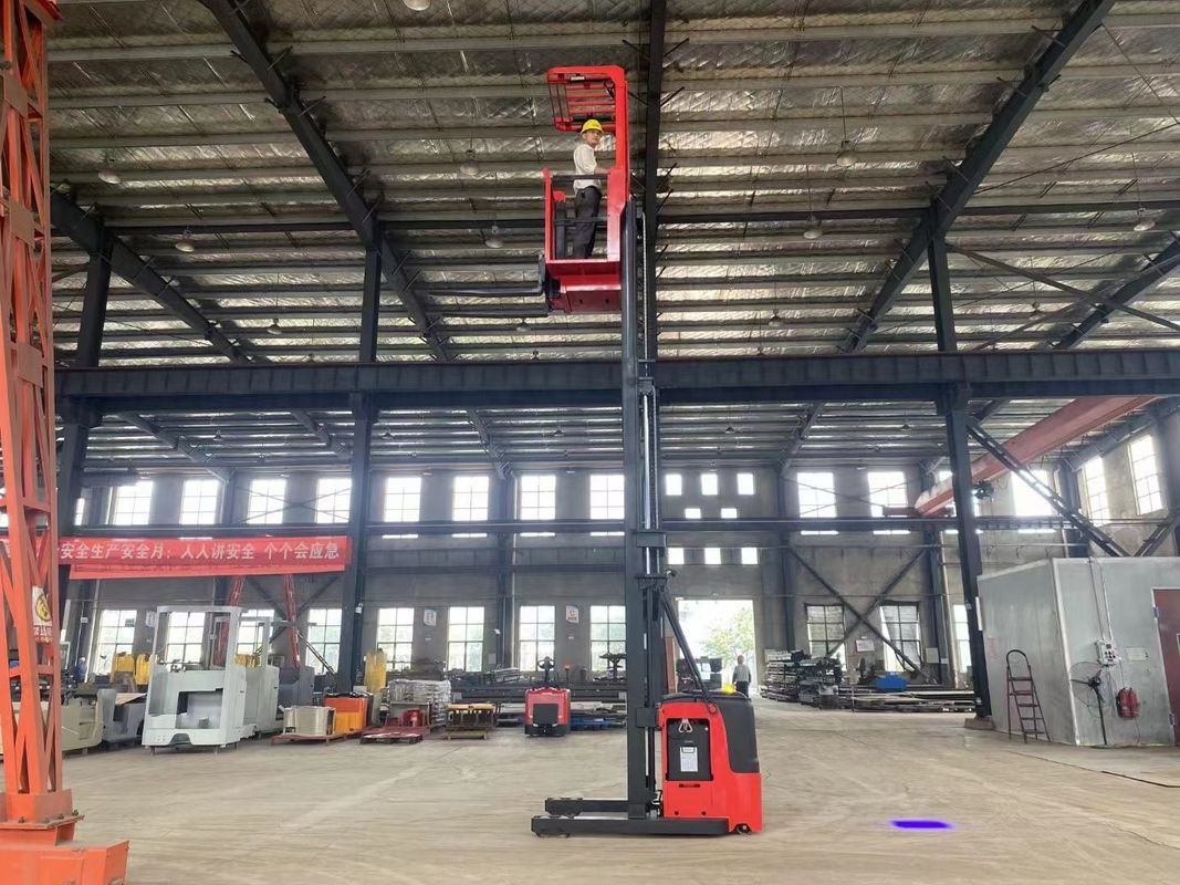 1000 KG Order Picking Forklift Truck For Pharmaceuticals And Electronics Industry
