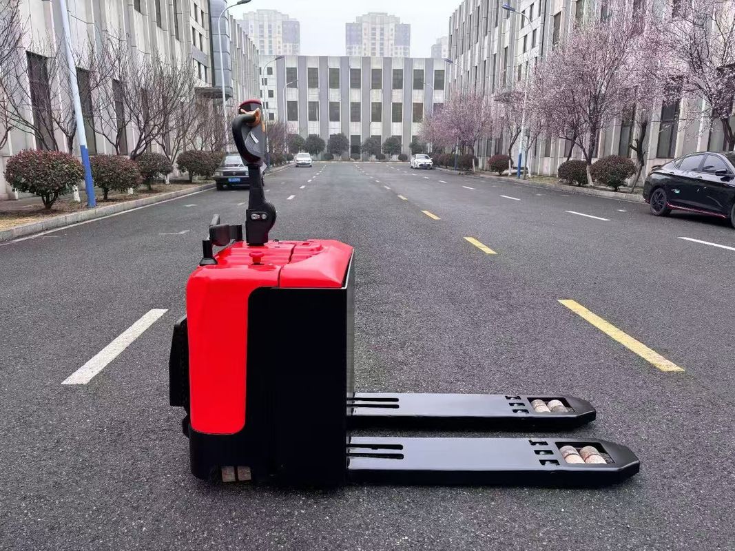 Pallet Jack 6000 KGS 6 TONS Lithium Battery Electric Pallet Move Truck Fork Length 1200 mm